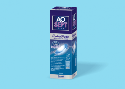 Alcon AOSept Plus Hydra Glyde - Kontaktlinsenpflegemittel